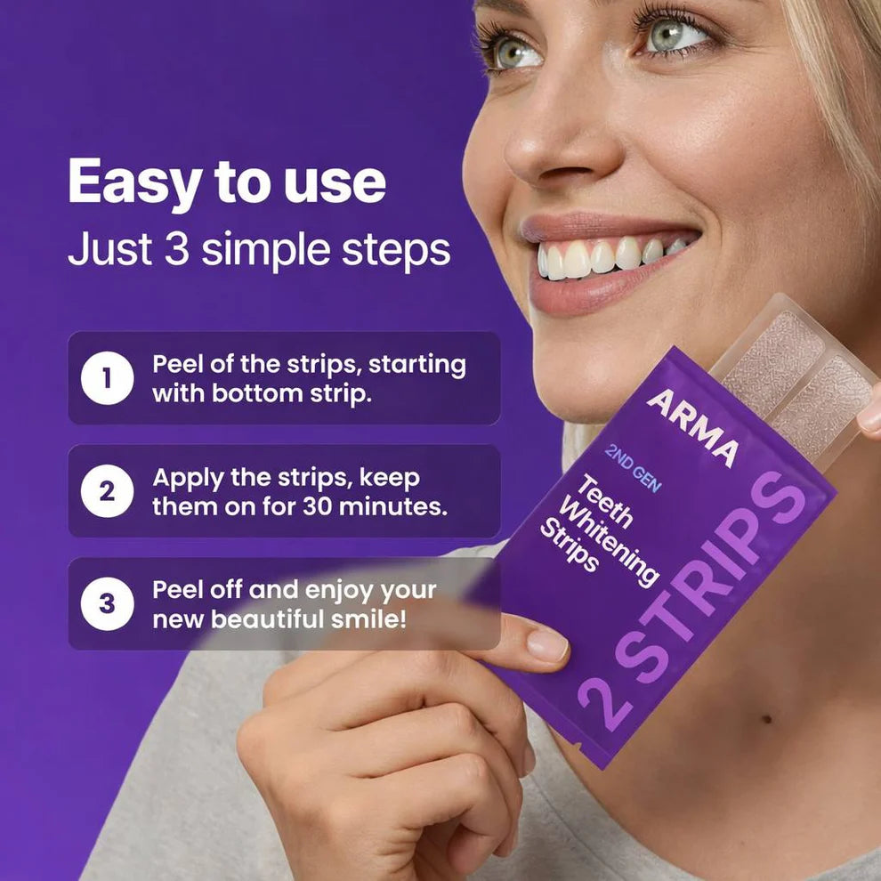 Norvella™ Purple Teeth Whitening Strips